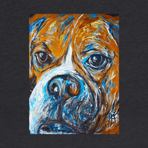 boxer dog by Jeneralarts